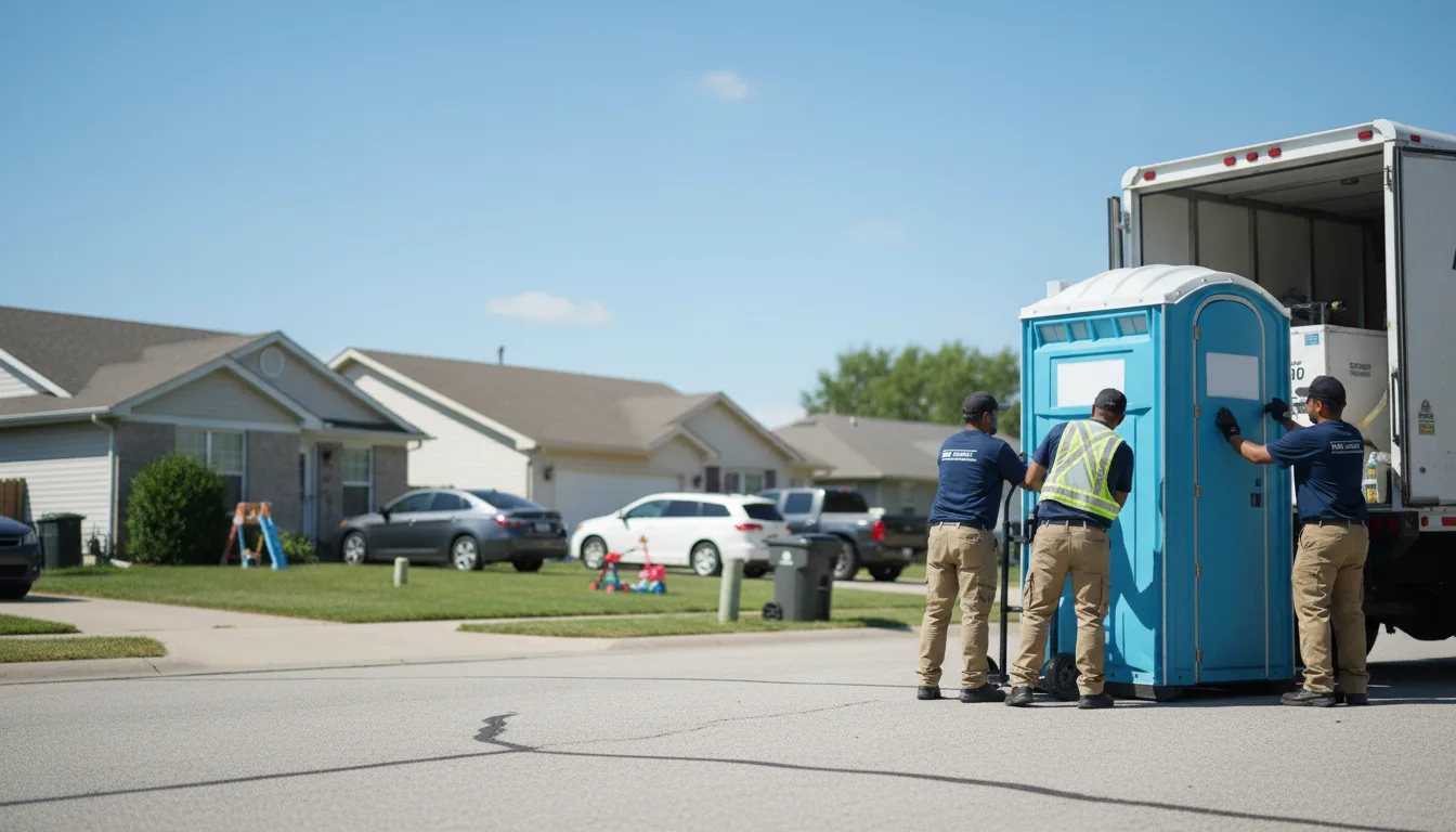Standard Porta Potty Rentals in Rudolph, OH near me